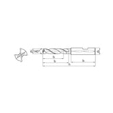 Solid carbide drills GD drill GD drill 5xD Steel, cast iron 1636GD05C-(0500~2000) - Makotools Industrial Supply Tools for Metal Cutting